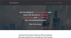 Desktop Screenshot of consultingfuse.com