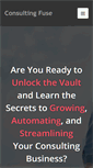 Mobile Screenshot of consultingfuse.com